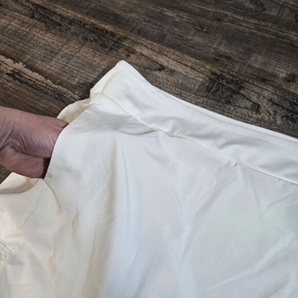 Nike Dri-fit Skort Pickleball Tennis Racket Sports White 3 Pockets Shorts Xs - Picture 4 of 12